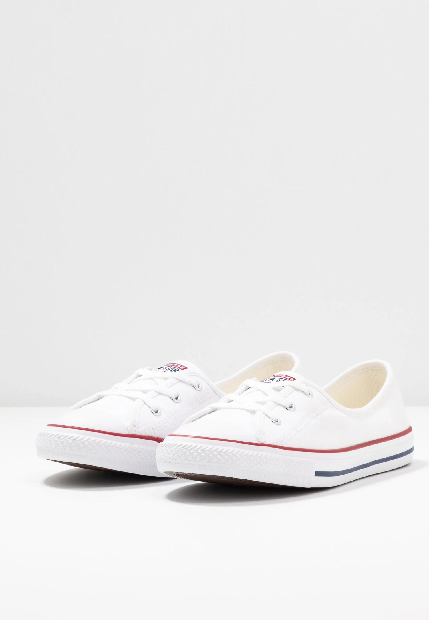 Converse Chuck Taylor All Star Ballet Lace - Trainers - White/Garnet/Navy 5 Converse Chuck Taylor All Star Ballet Lace - Trainers - White/Garnet/Navy - Image 5