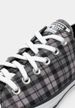 Converse CHUCK TAYLOR ALL STAR PLAID - Trainers - Black/altitude Lilac/white -Converse Store 5c4762d64446417e92969f35d15d1108