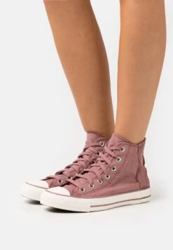 Converse Chuck Taylor All Star Cozy Utility - High-Top Trainers - Saddle/Dark Wine