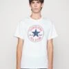 Converse Go To Chuck Taylor Classic Patch Tee Unisex - Print T-Shirt - White