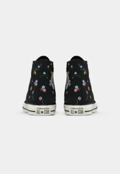 Converse CHUCK TAYLOR ALL STAR FLORAL - High-top Trainers - Black/frozen Acai/branch Out -Converse Store 5e63b8413be44a8eb066633a5754e1af