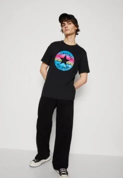 Converse Go To Coastal All Star Unisex - Print T-Shirt - Black -Converse Store 5f65b5bf8f1e4a079691a06c070787b5