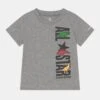Converse Dinoverse Vertical All Star Tee Unisex - Print T-Shirt - Grey Heather/Black