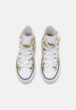 Converse CHUCK TAYLOR ALL STAR UNISEX - High-top Trainers - White/black/amarillo -Converse Store 6305a6c0b55b49ce9209ea6ae5863cf7