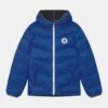 Converse Solid Puffer Unisex - Winter Jacket - Blue