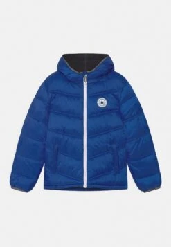 Converse Solid Puffer Unisex - Winter Jacket - Blue