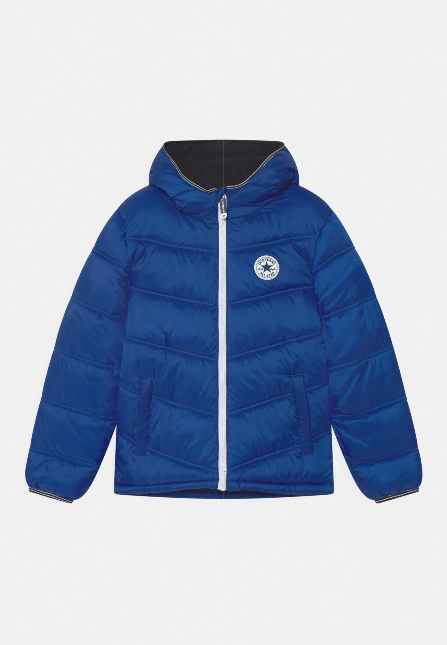 Converse Solid Puffer Unisex - Winter Jacket - Blue 1 Converse Solid Puffer Unisex - Winter Jacket - Blue