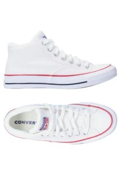 Converse Chuck Taylor All Star Malden Street - High-Top Trainers - White/Red/Blue -Converse Store 674a6c249ca241b3b8ff676956797e06