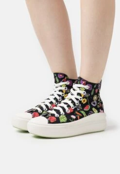 Converse Chuck Taylor All Star Move - High-Top Trainers - Black/Green Beam