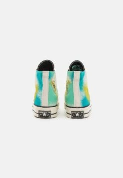 Converse Chuck 70 Spray Paint Unisex - High-Top Trainers - Egret/Cyber Teal/Bright Bud -Converse Store 6827db04c8e245ecac10a9c90dfa5347