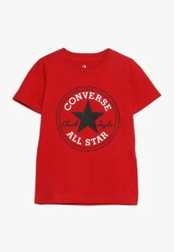 Converse Core Chuck Patch Tee- Print T-Shirt - Enamel Red
