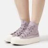 Converse Chuck Taylor All Star Lift Platform Summer Utility - High-Top Trainers - Lucid Lilac/Vapor Violet/Egret