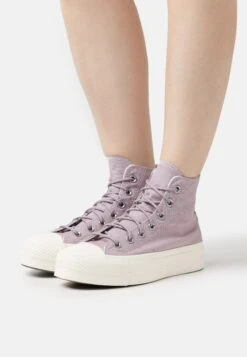 Converse Chuck Taylor All Star Lift Platform Summer Utility - High-Top Trainers - Lucid Lilac/Vapor Violet/Egret
