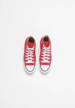 Converse Chuck Taylor All Star Hi- High-Top Trainers - Red -Converse Store 6c3e38b7aecb4104bdd5c6059b68ec33
