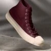 Converse CHUCK TAYLOR ALL STAR DURABLE UNISEX - High-top Trainers - Deep Bordeaux/natural Ivory