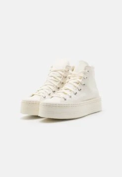 Converse Chuck Taylor All Star Modern Lift Platform- High-Top Trainers - Off White -Converse Store 6d00618452ae44d2b99e3c7b15f40c93