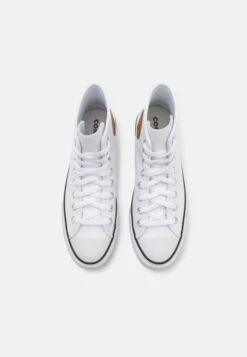 Converse CHUCK TAYLOR ALL STAR UNISEX - High-top Trainers - White/dark Whiskey -Converse Store 6e0075782ff14d0f9ac3f3bc9dd17fd0