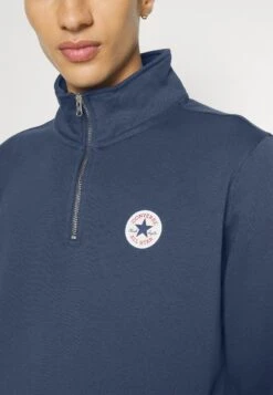 All Star Retro Quarter Zip Unisex - Sweatshirt - Converse Navy -Converse Store 6e4d4937d666435d86fc7382d5deb03b