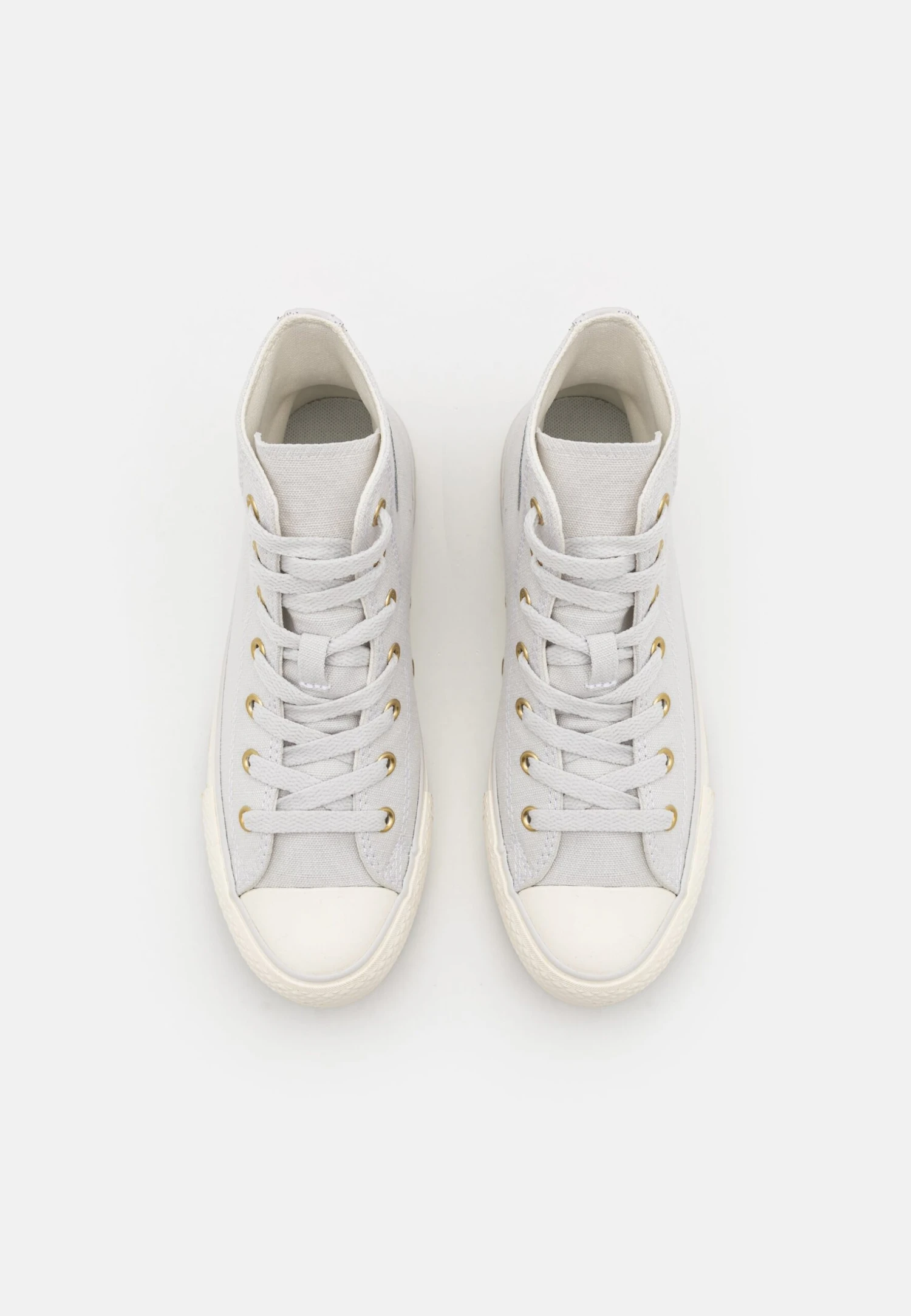Converse CHUCK TAYLOR ALL STAR LIFT PLATFORM UNISEX - High-top Trainers - Barely Grey/egret/gold 4 Converse CHUCK TAYLOR ALL STAR LIFT PLATFORM UNISEX - High-top Trainers - Barely Grey/egret/gold - Image 4