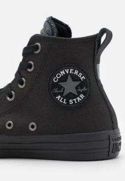 Converse Chuck Taylor All Star Water Resistant Unisex - High-Top Trainers - Black/Iron Grey/White -Converse Store 7023b18991744bcfbfb91133843e01c0