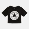 Converse Signature Chuck Patch Boxy Tee - Print T-Shirt - Black