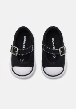 Converse CHUCK TAYLOR ALL STAR DAINTY MARY JANE UNISEX - Ankle Strap Ballet Pumps - Black/white -Converse Store 71f6e1fa4bdc4561b5f8ea405e78ff0c