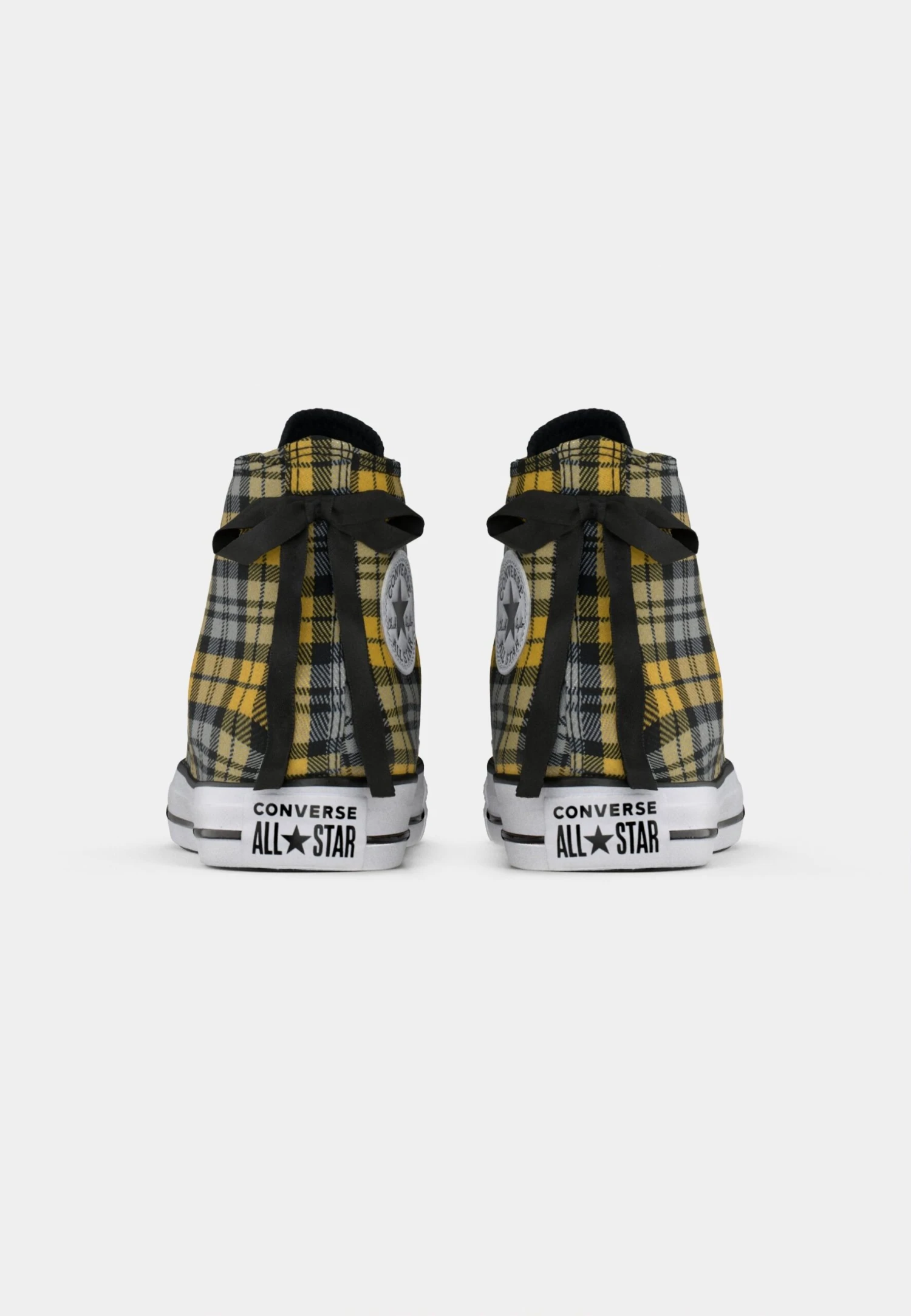Converse CHUCK TAYLOR ALL STAR PLAID - High-top Trainers - Black/yellow/white 5 Converse CHUCK TAYLOR ALL STAR PLAID - High-top Trainers - Black/yellow/white - Image 5