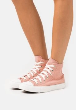 Converse Chuck Taylor All Star - High-Top Trainers - Rust Pink/Vintage White/Gold