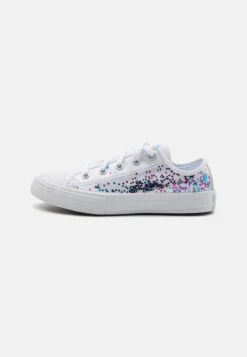 Converse Chuck Taylor All Star Encapsulated Glitter - Trainers - White/University Blue/Pink
