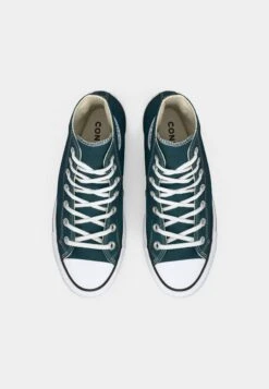 Converse CHUCK TAYLOR ALL STAR LIFT - High-top Trainers - Darkly Jaded/white/black -Converse Store 74f6b607bdac470893e2a8cf30c1a942