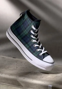 Converse CHUCK TAYLOR ALL STAR LIFT - High-top Trainers - Navy/black/white