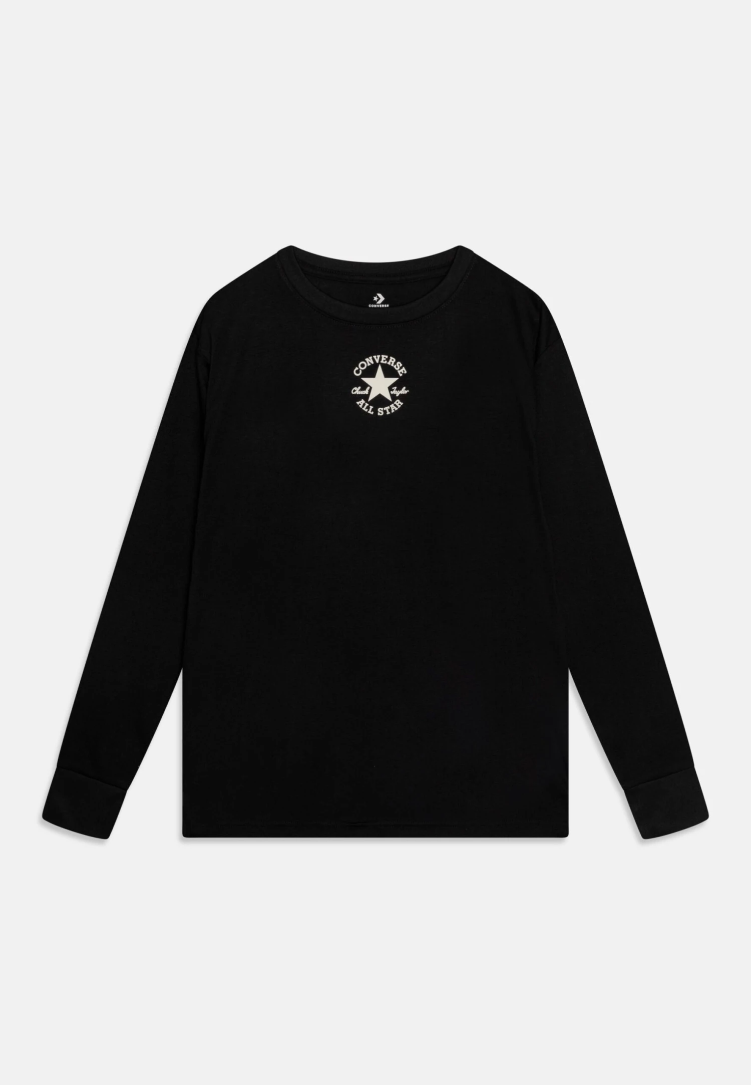 Converse Sustainable Core Tee Unisex - Long Sleeved Top - Black 1 Converse Sustainable Core Tee Unisex - Long Sleeved Top - Black