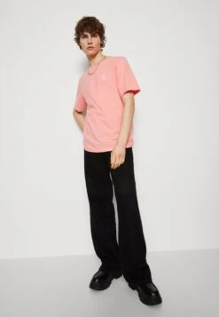 Converse Go To Embroidered Star Chevron Standard Fit Unisex - Basic T-Shirt - Lawn Flamingo -Converse Store 7bbf0bf5a6db49cca0f39b3e77293cc5