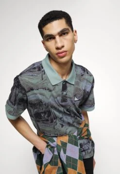 Converse Shoe Marble - Polo Shirt - Grey -Converse Store 7bcfc5123b6e4a82a9715125954e3e2b