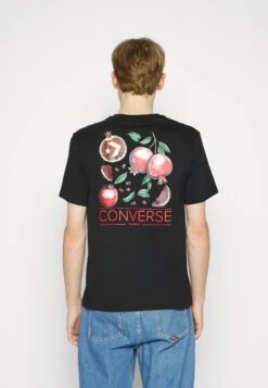 Converse Pomegranate Graphic - Print T-Shirt - Black -Converse Store 7c7440cd92ca4ea9b16bd7202eeb784e