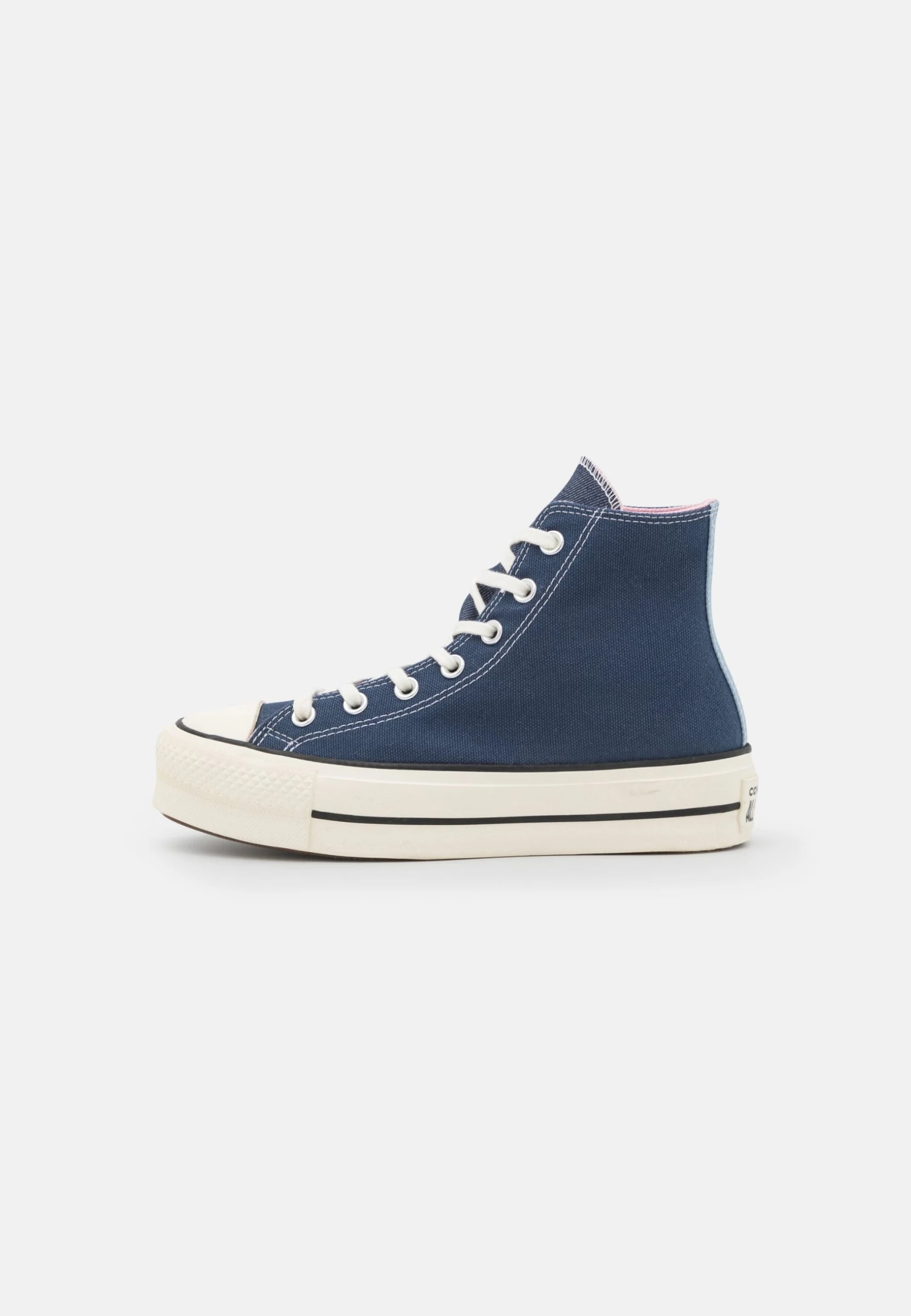 Converse Chuck Taylor All Star Lift Platform Ashion - High-Top Trainers - Navy/Egret/Sunrise Pink 2 Converse Chuck Taylor All Star Lift Platform Ashion - High-Top Trainers - Navy/Egret/Sunrise Pink - Image 2