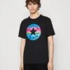 Converse Go To Coastal All Star Unisex - Print T-Shirt - Black