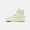 Converse CHUCK TAYLOR ALL STAR LIFT PLATFORM - High-top Trainers - Egret/gold