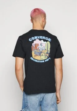 Converse Recreation Department - Print T-Shirt - Black -Converse Store 7ff5a82fba4f4c1fac2fb2854f1f51d2