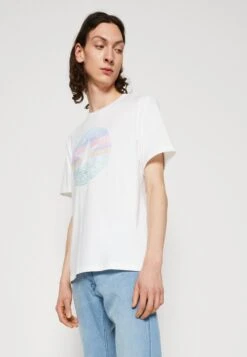 Converse Go To Coastal All Star Unisex - Print T-Shirt - White -Converse Store 808558fb821a4731ace32d48ce087da4