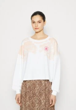 Converse Chuck Taylor Patch French Terry Crew - Sweatshirt - White