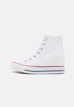 Converse CHUCK TAYLOR ALL STAR INTERNAL WEDGE - Trainers - White/red/navy