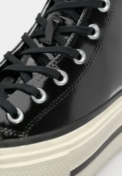 Converse CHUCK TAYLOR ALL STAR LIFT DOUBLE STACK PLATFORM - High-top Trainers - Black/egret -Converse Store 815be8b347bc496881000e6ead2437ad