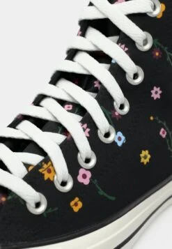 Converse CHUCK TAYLOR ALL STAR FLORAL - High-top Trainers - Black/frozen Acai/branch Out -Converse Store 81c78f6e55b942bfa18017aab8e83b32