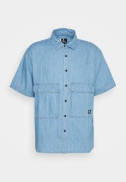 Converse Short Sleeve - Shirt - Light Retro Blue -Converse Store 85435a6dff80410184482087e326a8ec