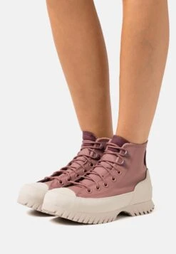 Converse Chuck Taylor All Star Lugged Counter Climate - High-Top Trainers - Saddle/Dark Wine/Papyrus -Converse Store 85f841e7bd3d4d0e865a007d66c7dadd