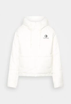 Converse Short Puffer Jacket - Winter Jacket - Egret -Converse Store 8694f265f5f042ea8f585d2300d25d62