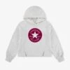 Converse BOXY HOODIE - Sweatshirt - Birch Heather