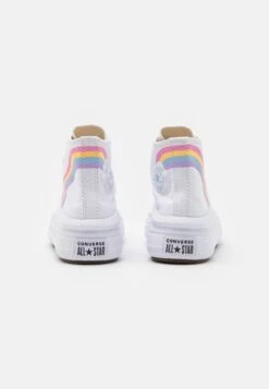 Converse Chuck Taylor All Star Move Platform Rainbow Cloud - High-Top Trainers - White/Blue/Pink -Converse Store 8cb6185468d24af79ed778fc2ab912ee