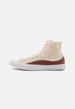 Converse Chuck Taylor All Star Unisex - High-Top Trainers - Natural/Red Oak/Beach Stone